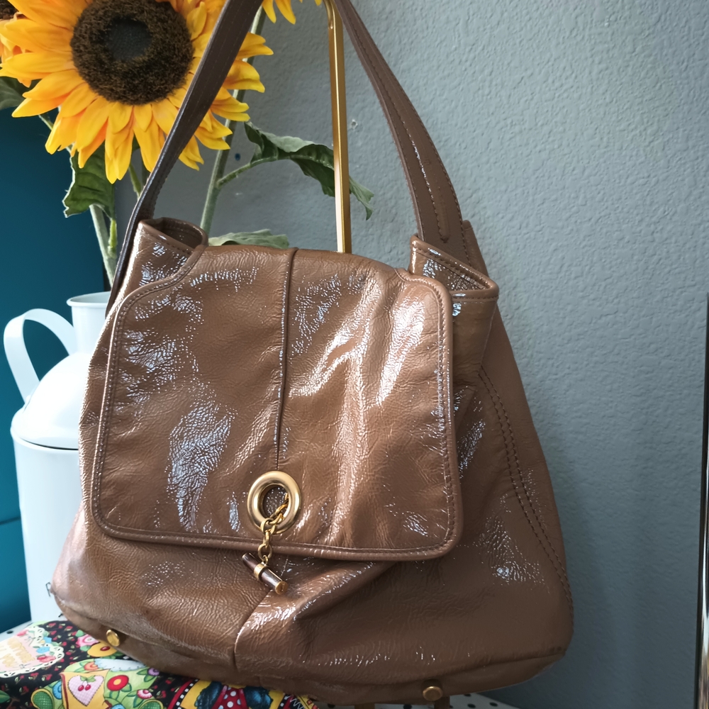 Yves Saint Laurent Leather Hobo Handbag (COA Incld) - Picture 2 of 14